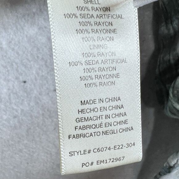 Cloth & Stone Maxi Dress Womens Small Multicolored Button Front Anthropologie - Picture 9 of 11